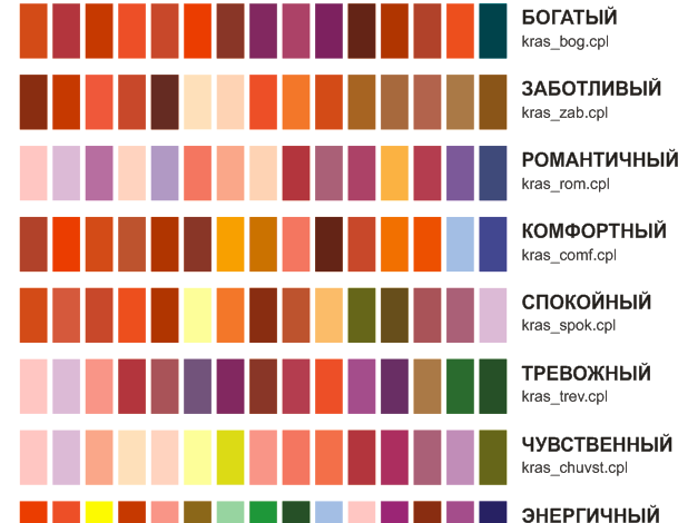 Photo of Цветовая гамма и настроение